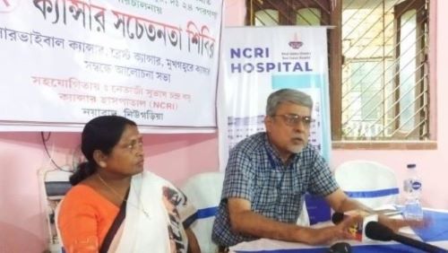 Baruipur -Madarat breast and cervical cancer awareness camp.